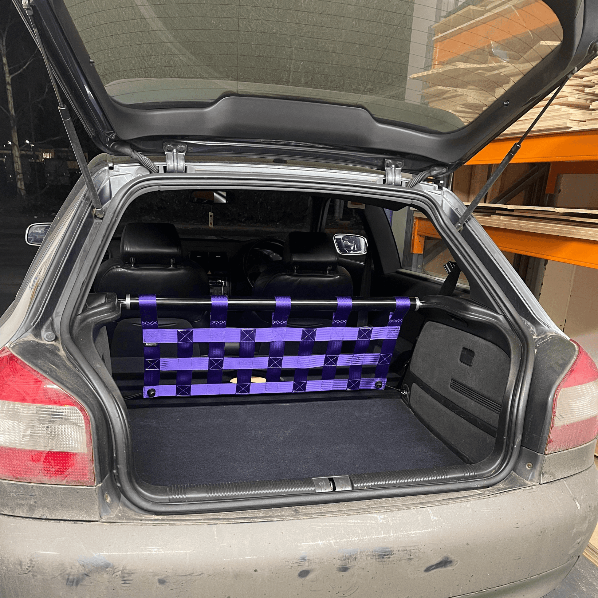 Audi A3 S3 8L Strut bar and Cargo net cargo-nets.co.uk