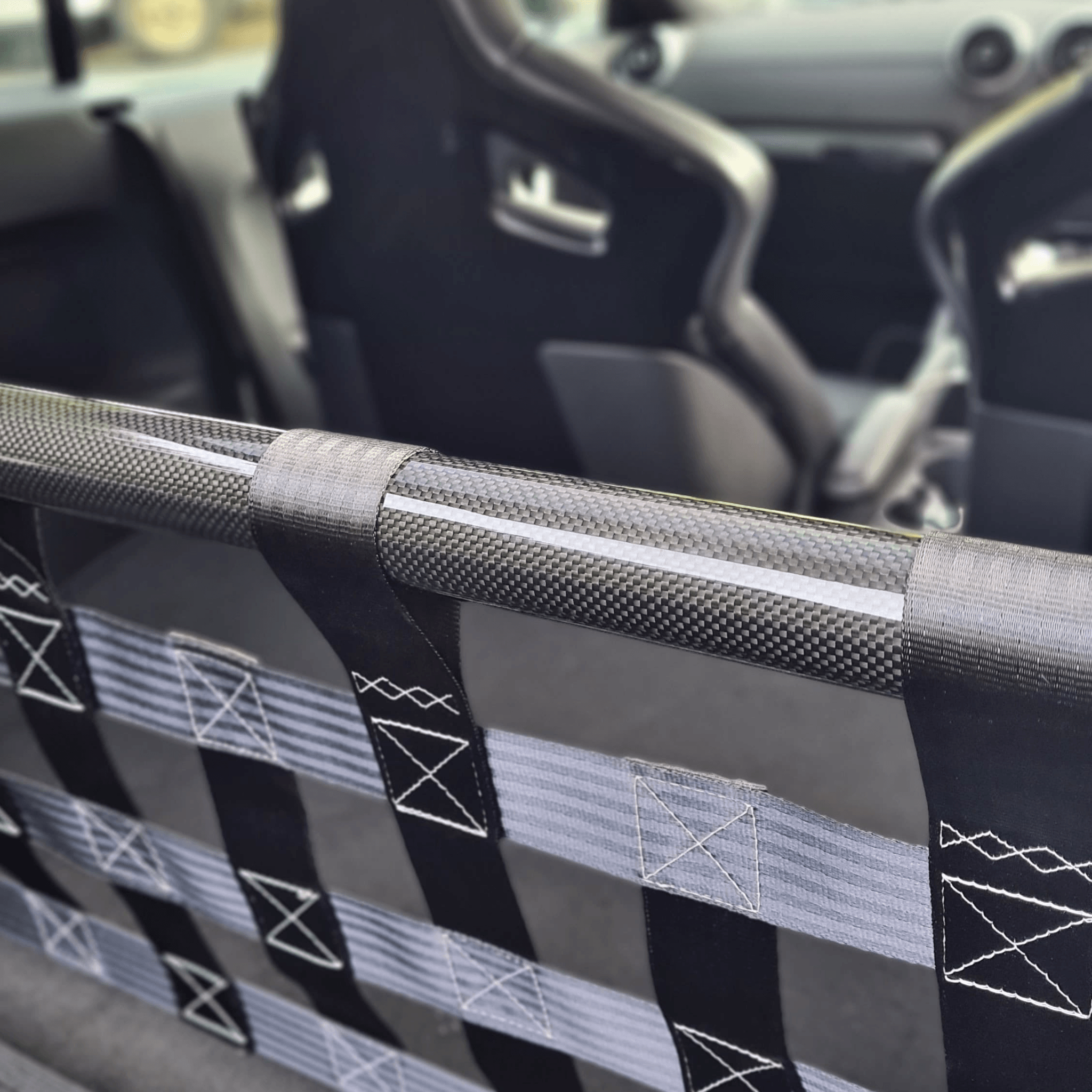 Audi TT Mk3 8S Strut bar and Cargo net cargo-nets.co.uk
