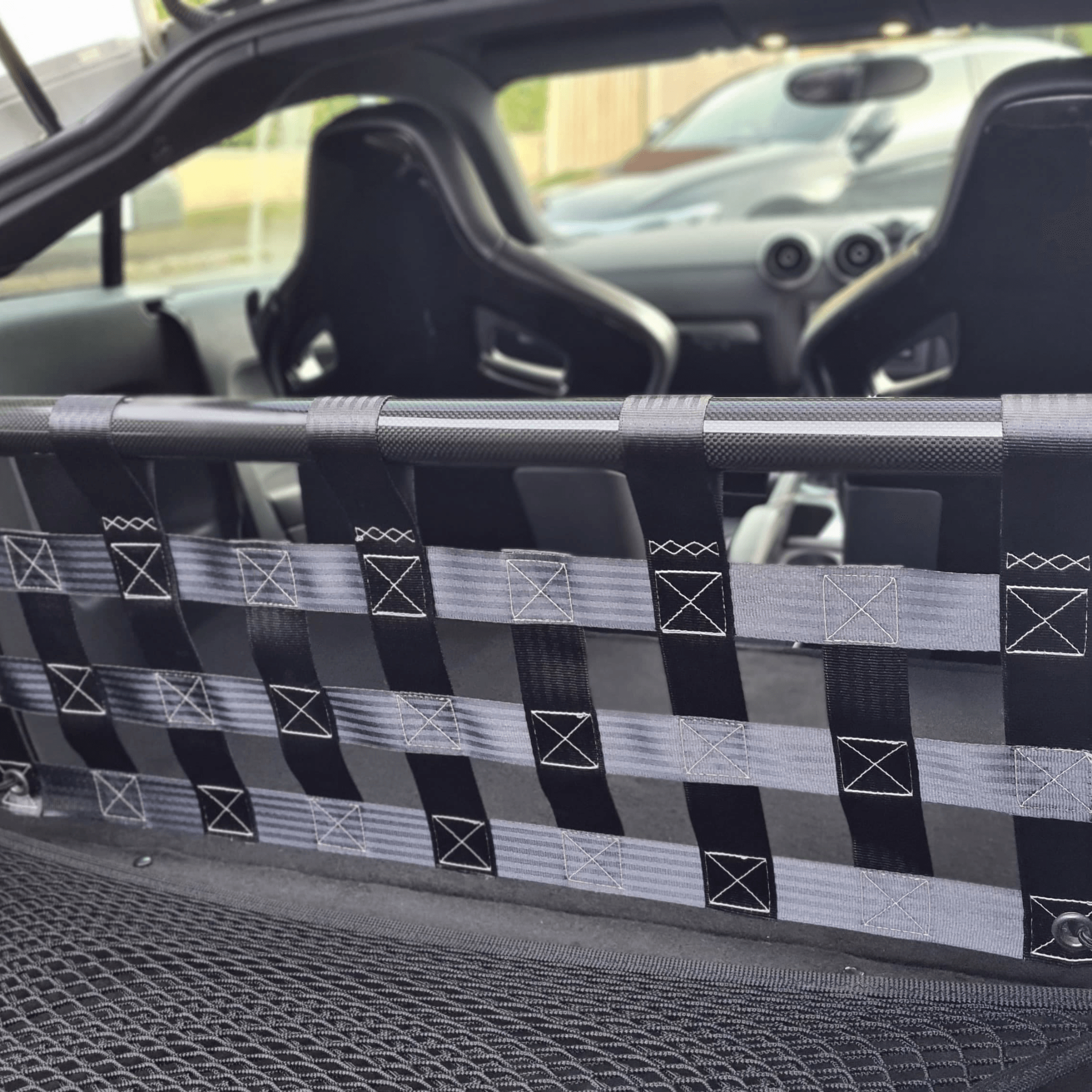 Audi TT Mk3 8S Strut bar and Cargo net cargo-nets.co.uk