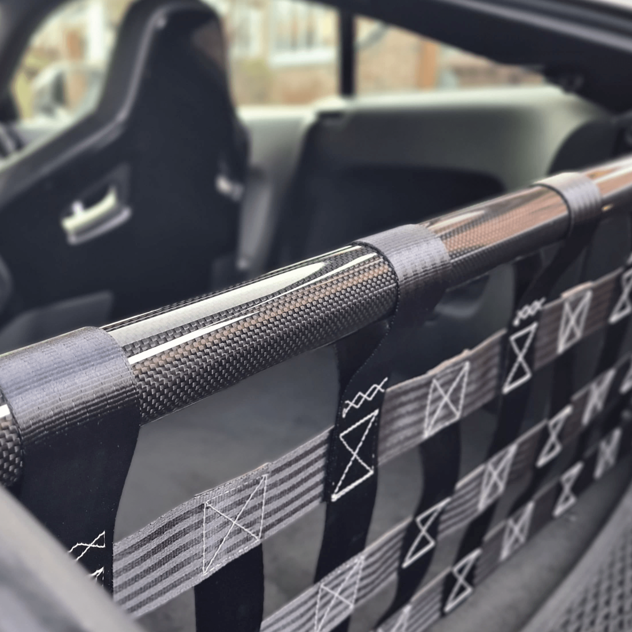 Audi TT Mk3 8S Strut bar and Cargo net cargo-nets.co.uk