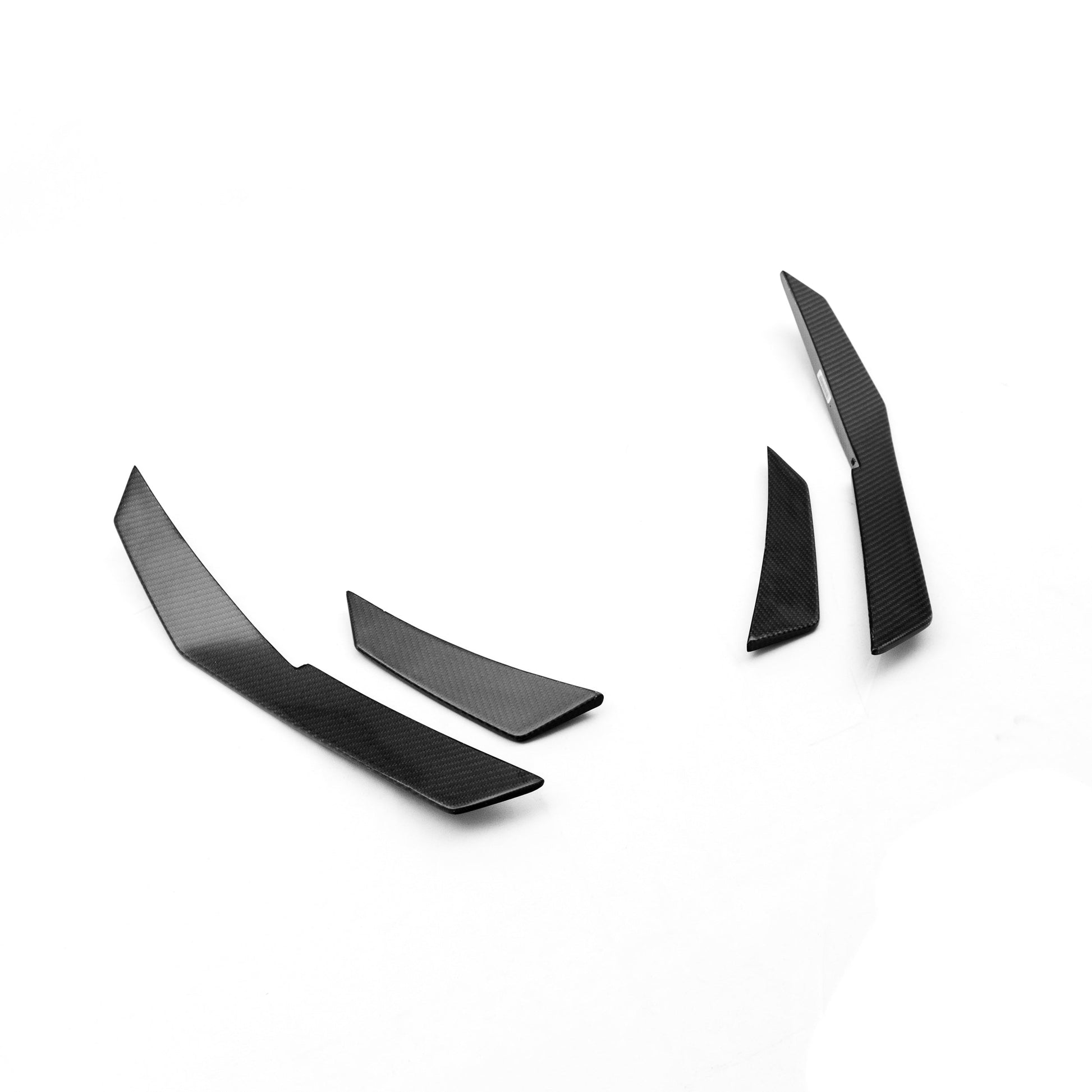 Audi R8 4S Facelift Pre-LCI Pre-Preg Carbon Fibre Front Bumper Canards by FORM (2015-2020) FORM Industries