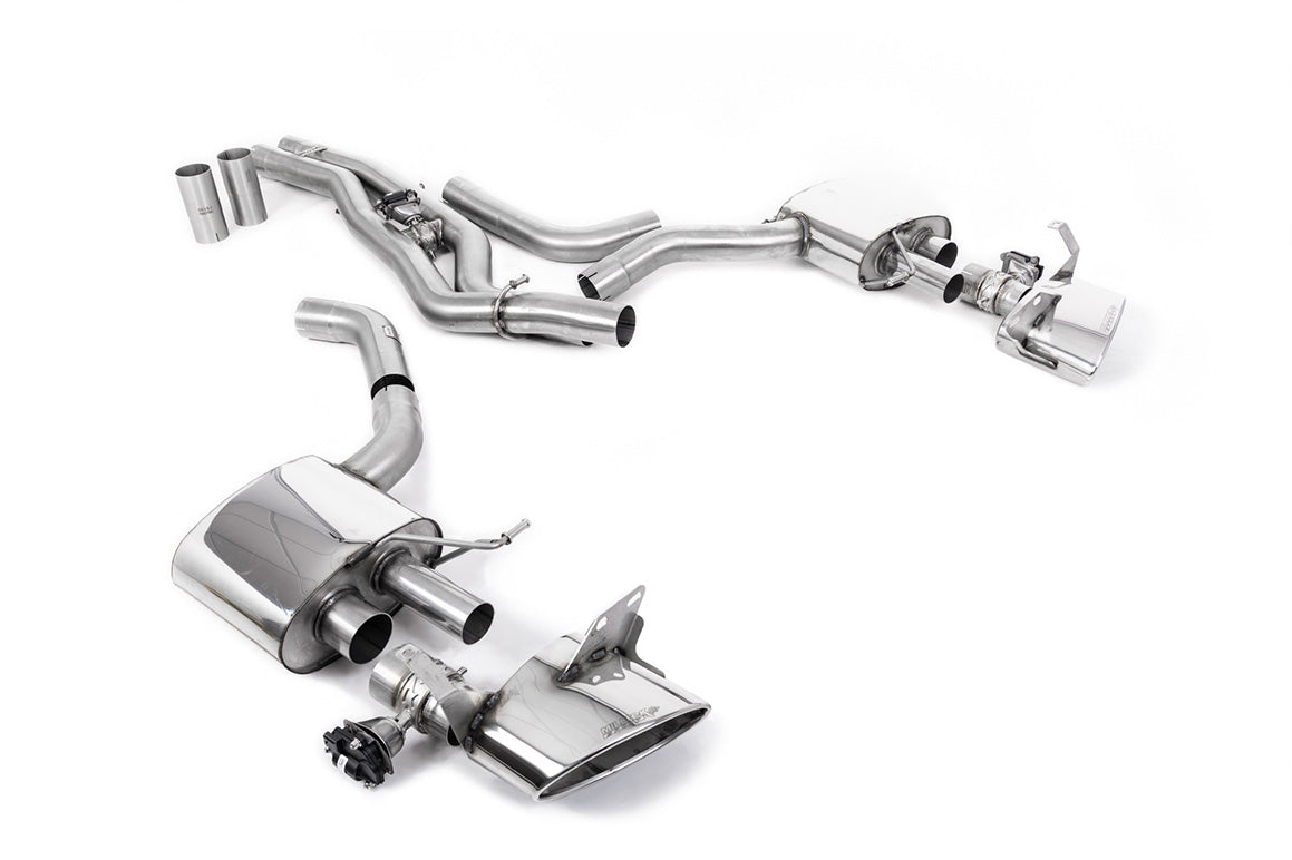 Audi RS6/RS7 C8 - Front Silencer Back System (Twin 80mm)