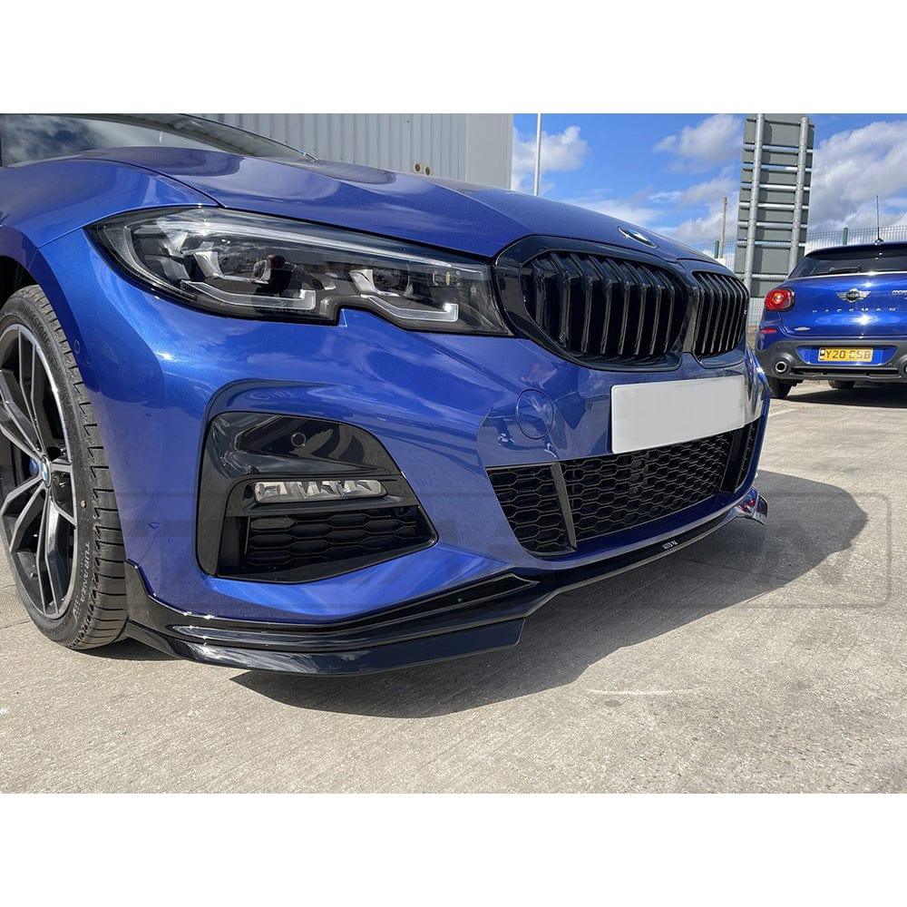 BMW G20 3 SERIES 2018-2020 GLOSS BLACK KIT (SQUARE TIPS) - V3