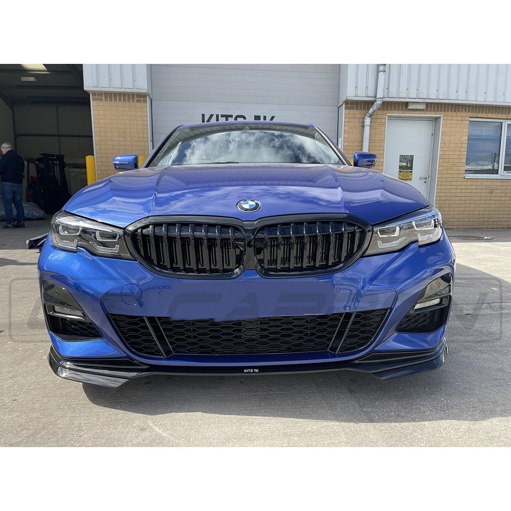 BMW G20 3 SERIES 2018-2020 GLOSS BLACK KIT (SQUARE TIPS) - V3
