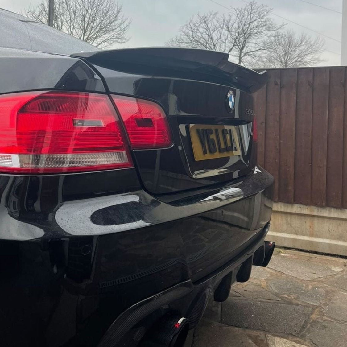 BMW E92 M3 & 3 SERIES 2007-2013 CARBON FIBRE SPOILER - V2