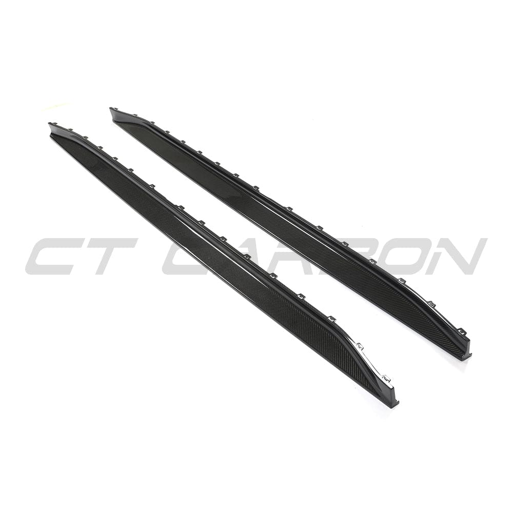 BMW M3 G80/G81 CARBON FIBRE SIDE SKIRT REPLACEMENT - V5