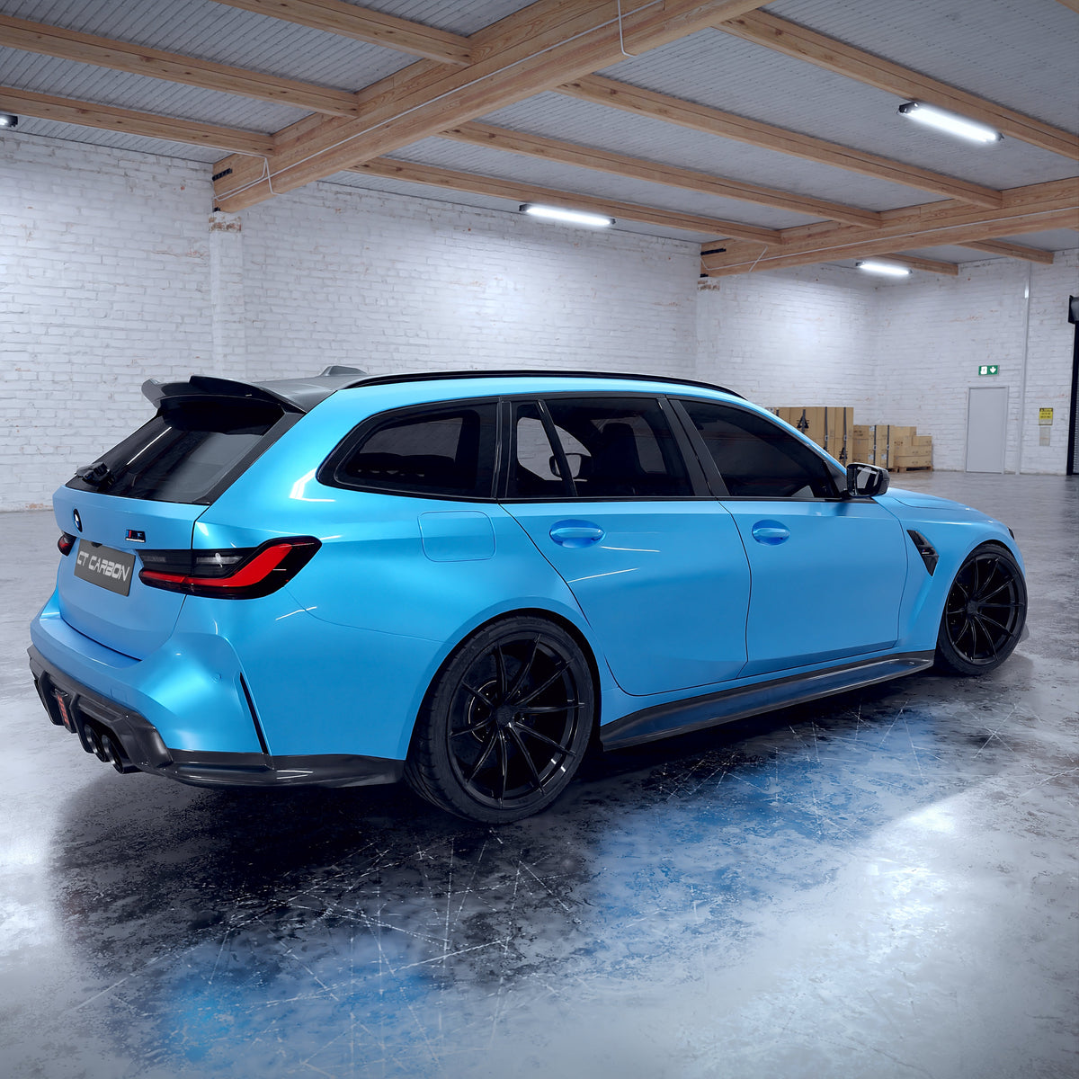 BMW M3 G81/G21 3 SERIES CARBON FIBRE SPOILER - V1 - CT DESIGN