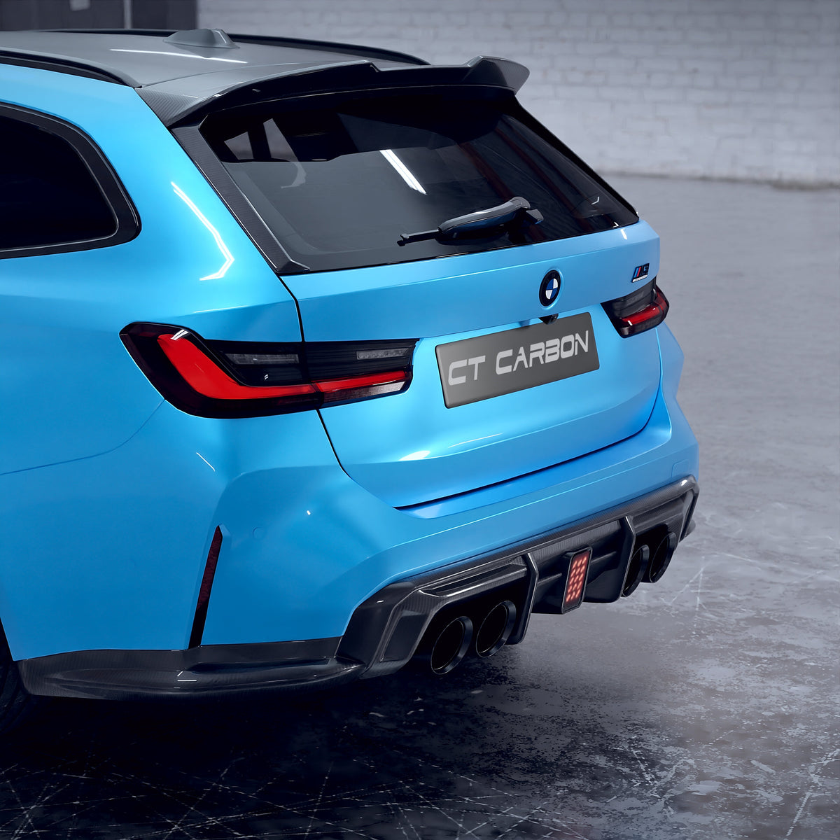 BMW M3 G81/G21 3 SERIES CARBON FIBRE SPOILER - V2 - CT DESIGN