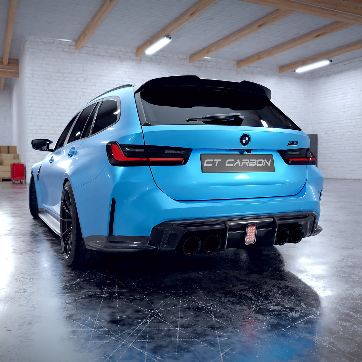 BMW M3 G81/G21 3 SERIES CARBON FIBRE SPOILER - V2 - CT DESIGN