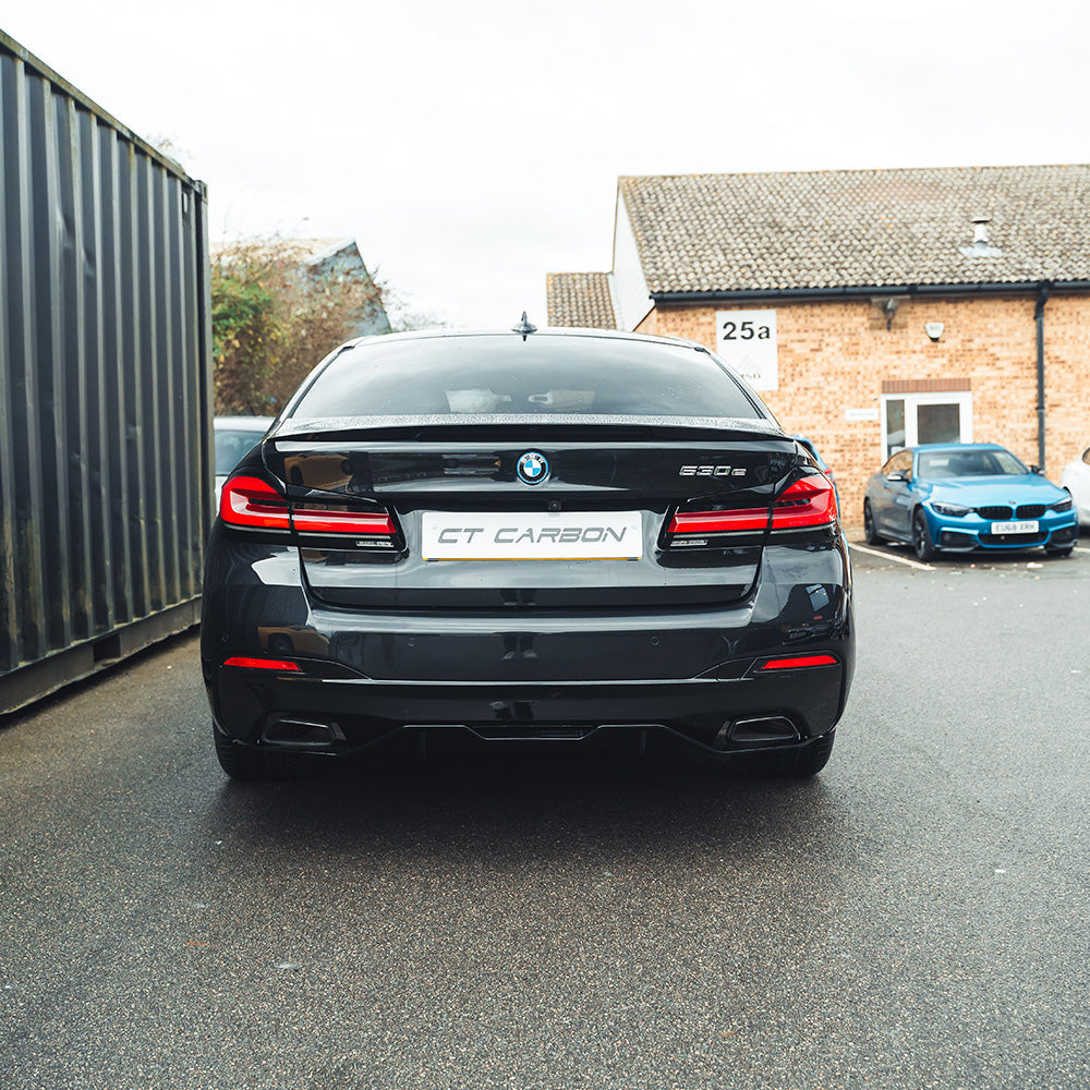 BMW G30/G31 5 SERIES 2017-2023 GLOSS BLACK DIFFUSER - V1