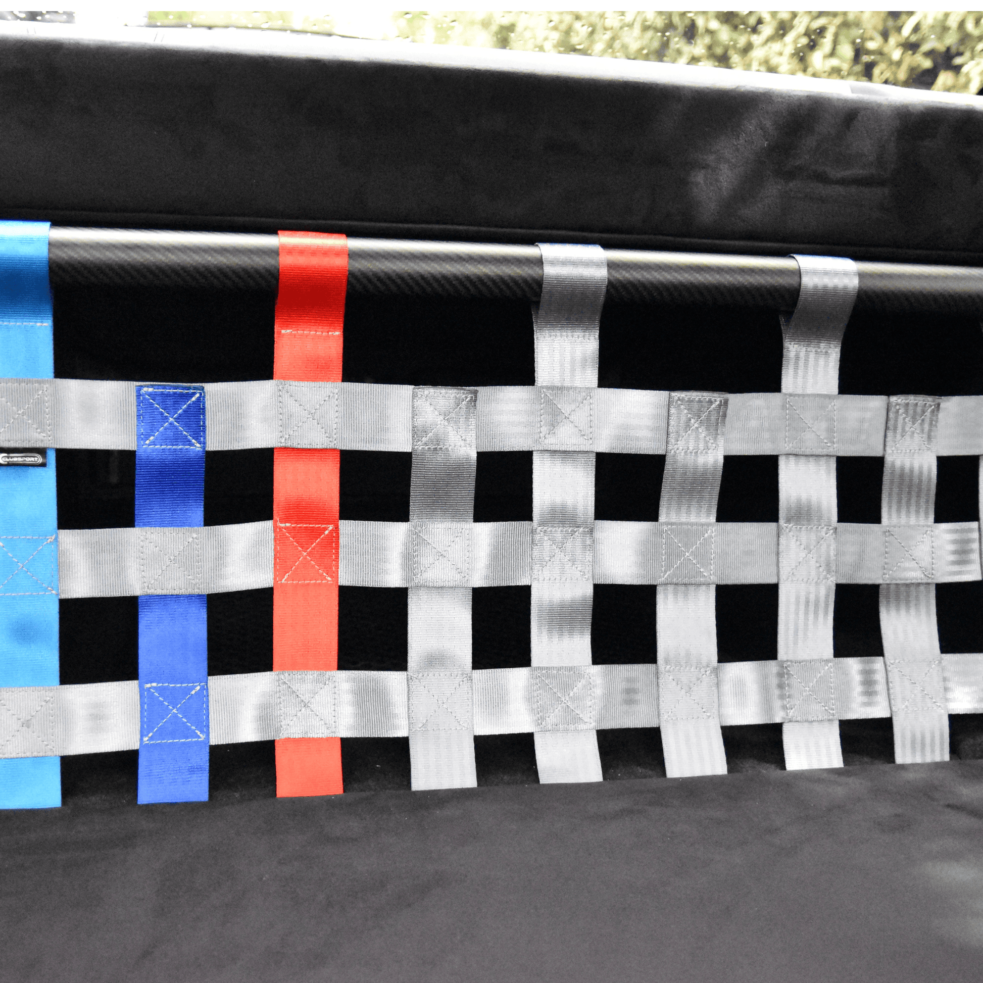 BMW 2 Series F22 F87 M235i M240i M2 Strut bar and Cargo net cargo-nets.co.uk
