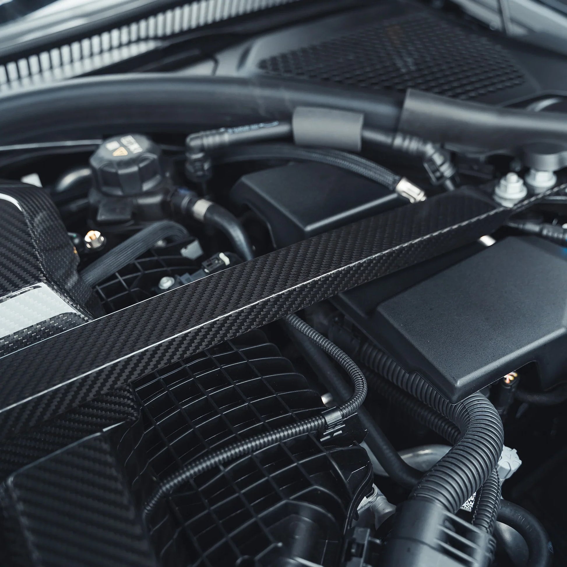 BMW M3 G80, M4 G82 & M2 G87 Pre-Preg Carbon Fibre Strut Brace by FORM (2021+) FORM Industries