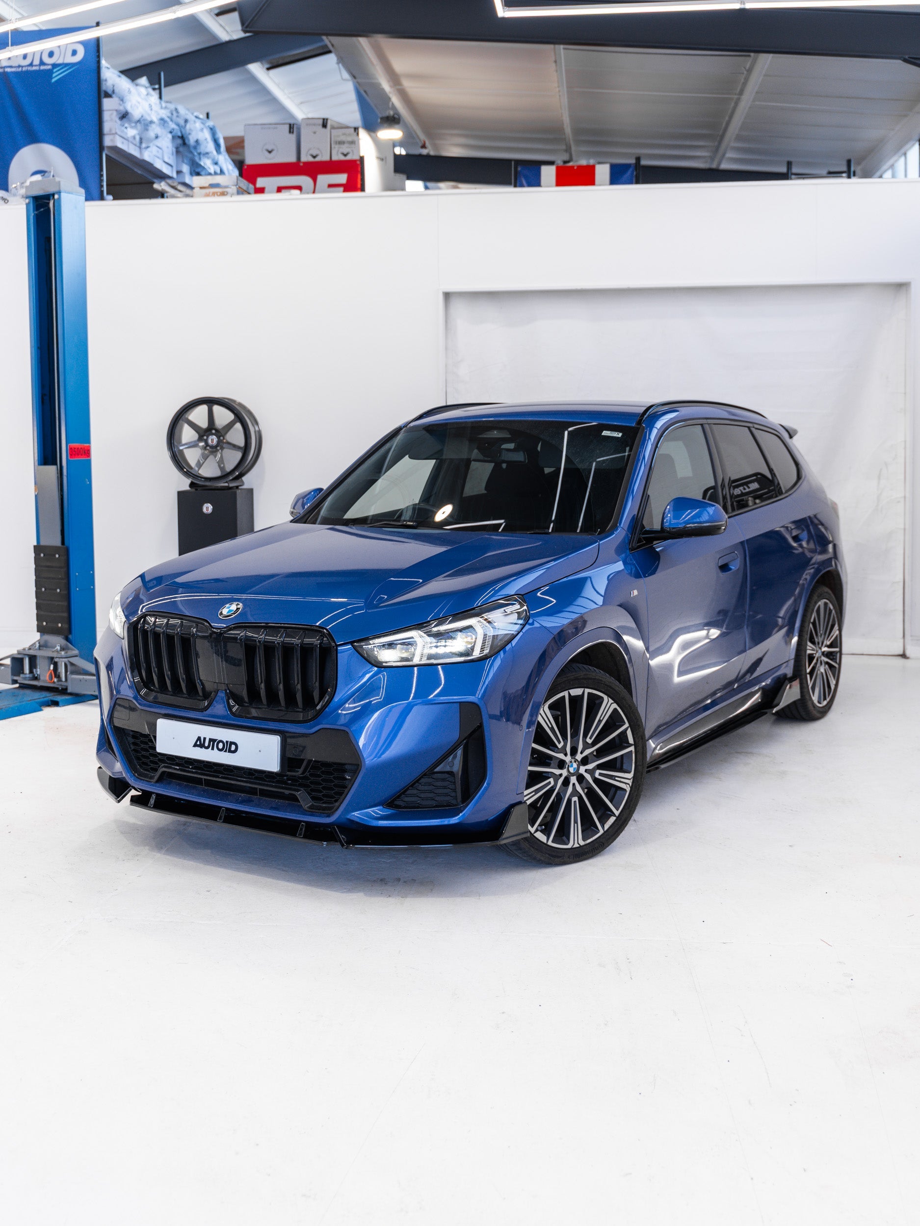 BMW X1 M Sport U11 Gloss Black Competition Front Splitter by FORM (2022+) FORM Industries