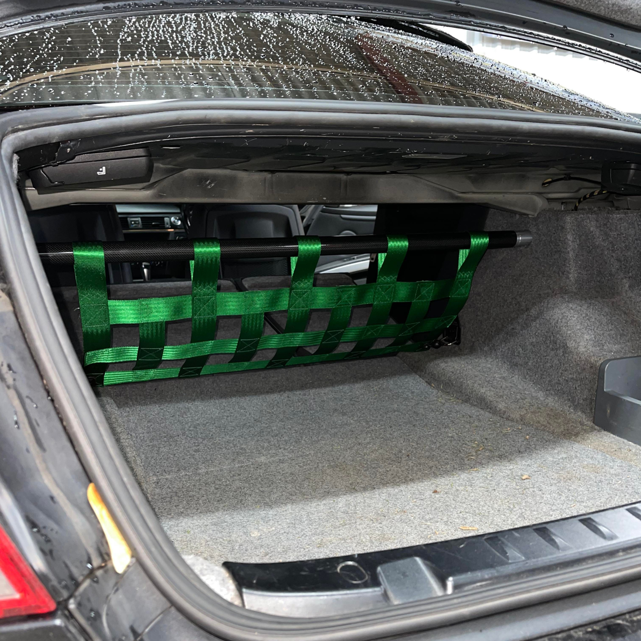 BMW 3 Series E90 / E92 M3 Strut Bar & Cargo Net Kit cargo-nets.co.uk