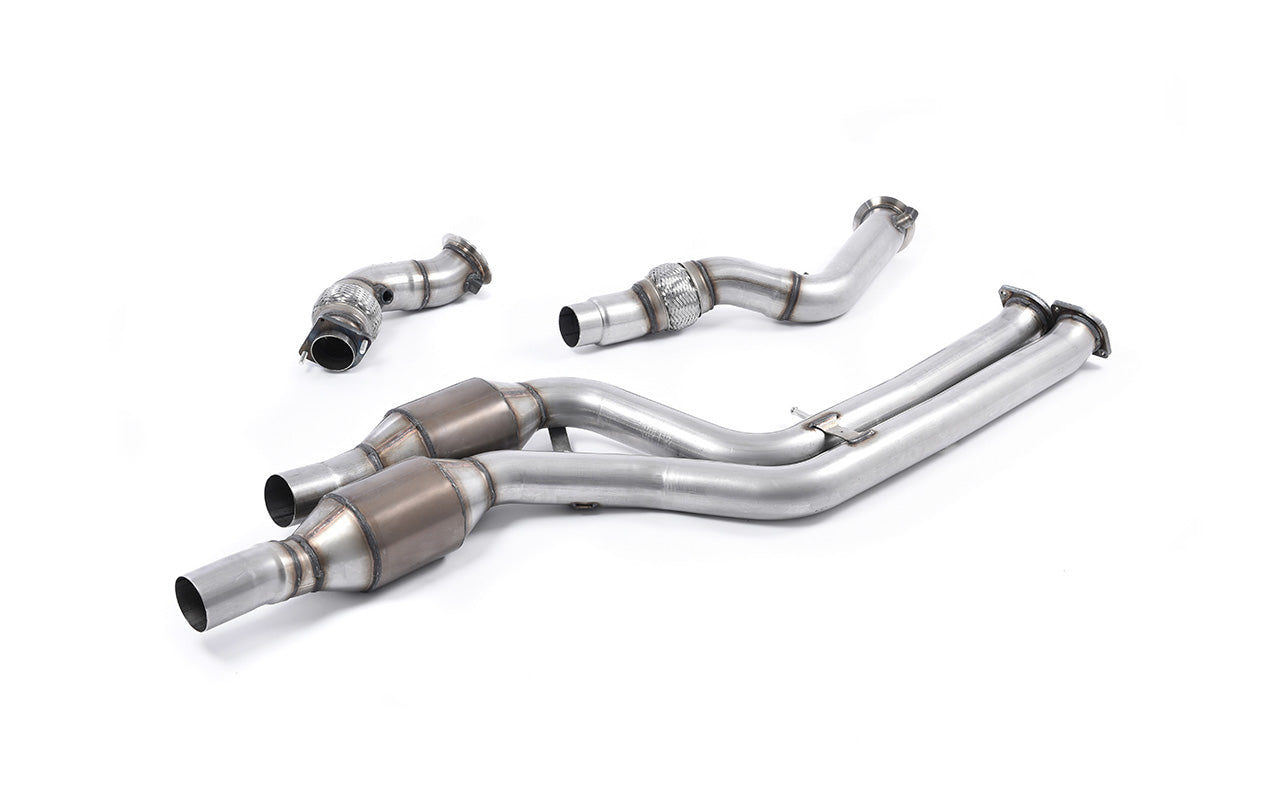 BMW F80 M3/F82 M4 - Large Bore Downpipe Pair