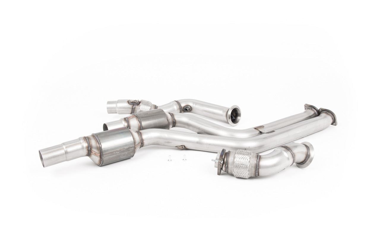 BMW F87 M2 Comp - Large Bore Downpipe Pair