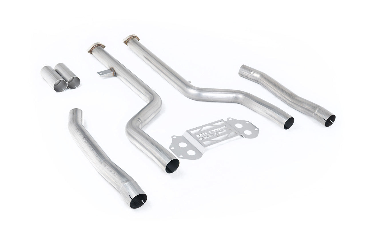 BMW G8X M3/M4 - Non Resonated Secondary Catalyst Bypass - Fits to OE Downpipes & Milltek Sport Axle Back Only