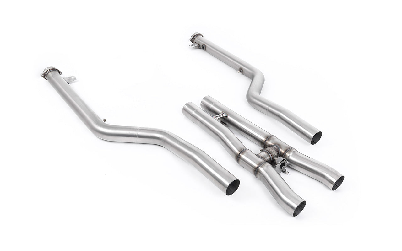 BMW M8 F93 (GPF Equipped) - GPF/OPF Bypass (For Milltek Particulate Filter Back and OE Downpipes)
