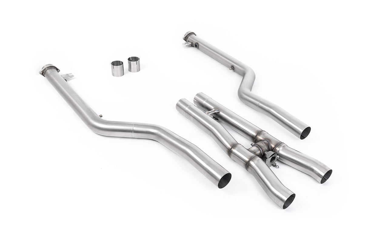 BMW M8 F93 (GPF Equipped) - GPF/OPF Bypass (For OE Particulate Filter Back and OE Downpipes)