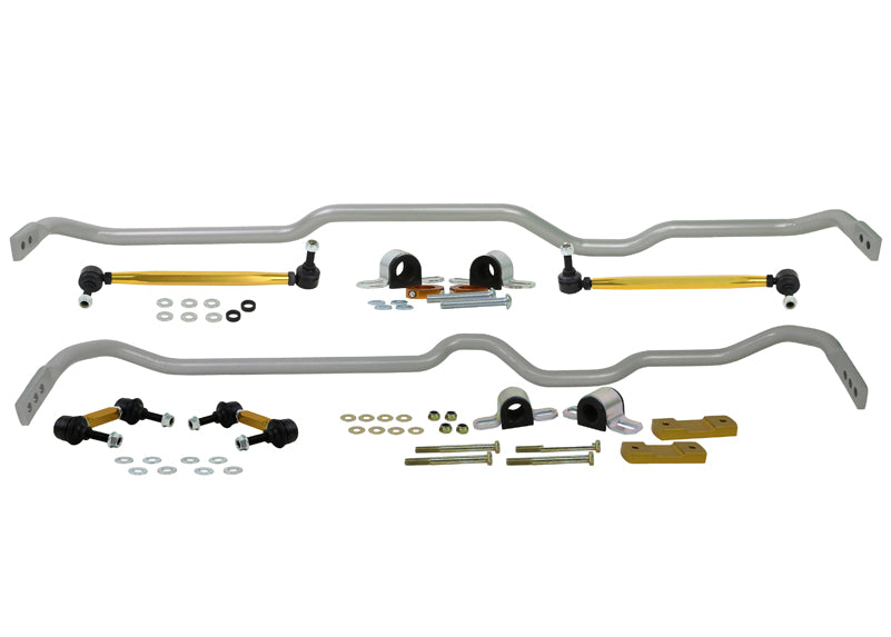 Whiteline Front & Rear Anti-Roll Bar Kit Audi A3 Mk2 Quattro & VW Golf Mk5 R32 Mk6 R 2004-2013 - BWK004