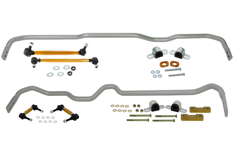 Whiteline Front & Rear Anti-Roll Bar Kit Audi A3 Mk2 Quattro & VW Golf Mk5 R32 Mk6 R 2004-2013 - BWK004