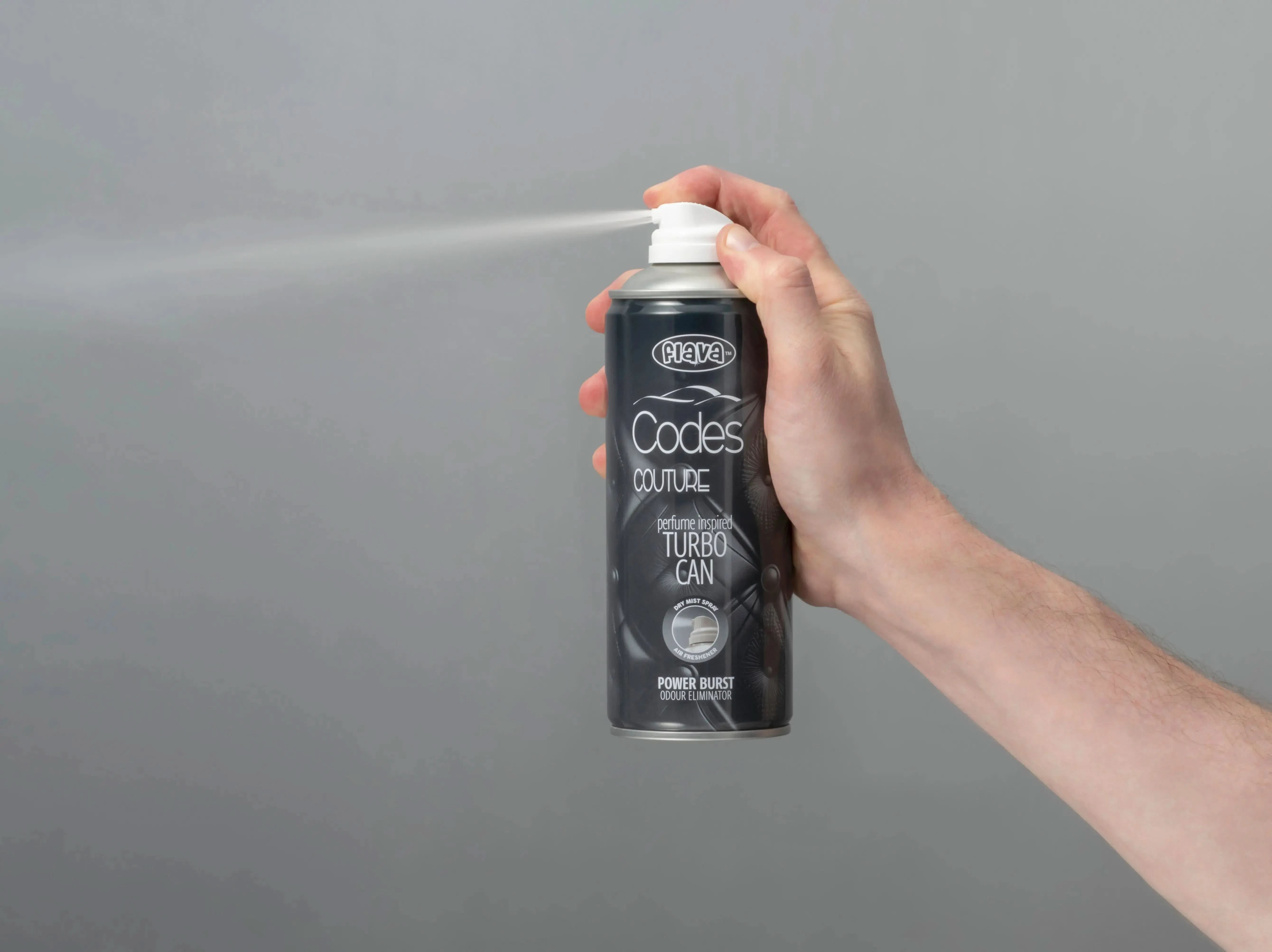 Flava Couture Turbo Can Spray - Codes Flava Car Scents