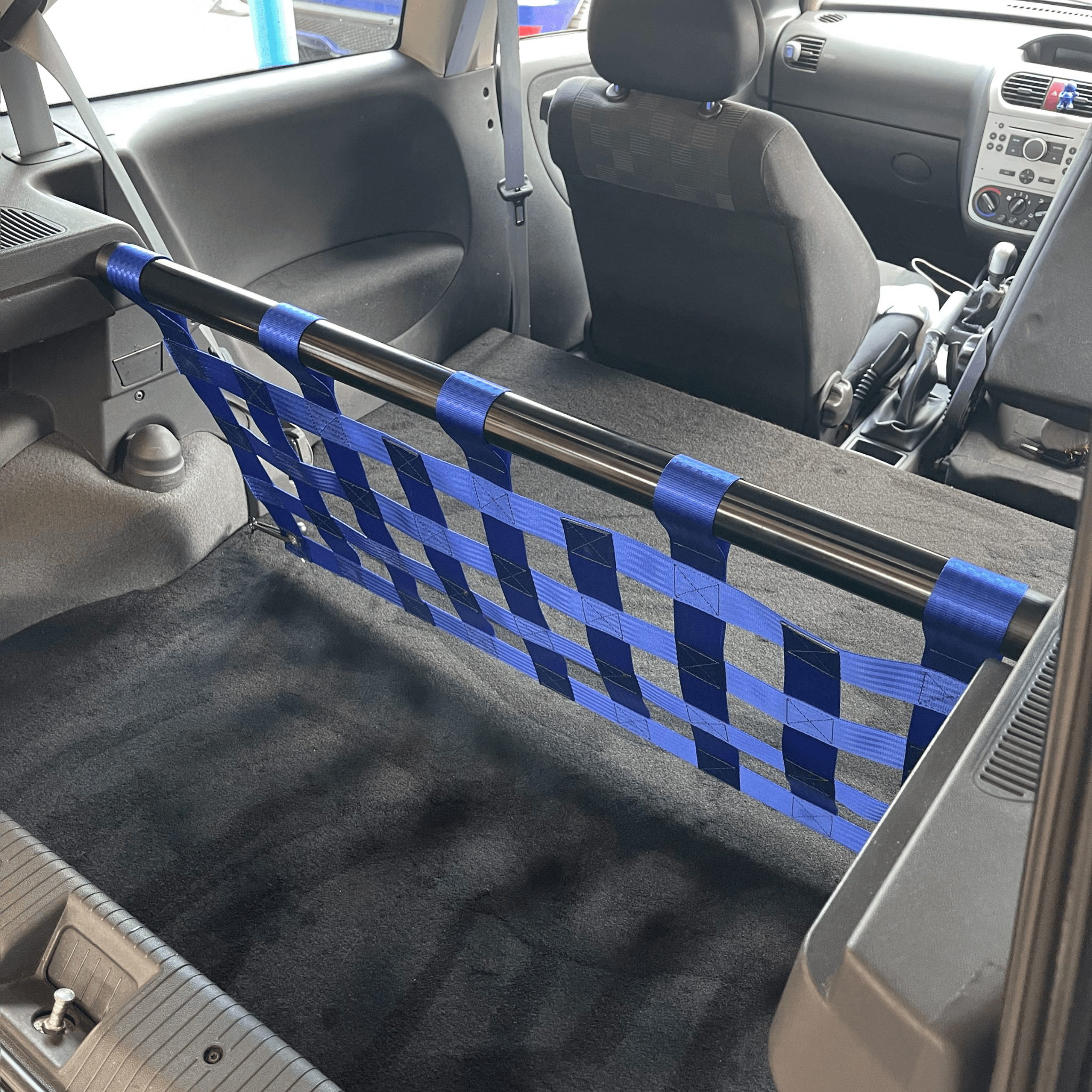 Vauxhall Corsa C SRI Strut bar and Cargo net cargo-nets.co.uk
