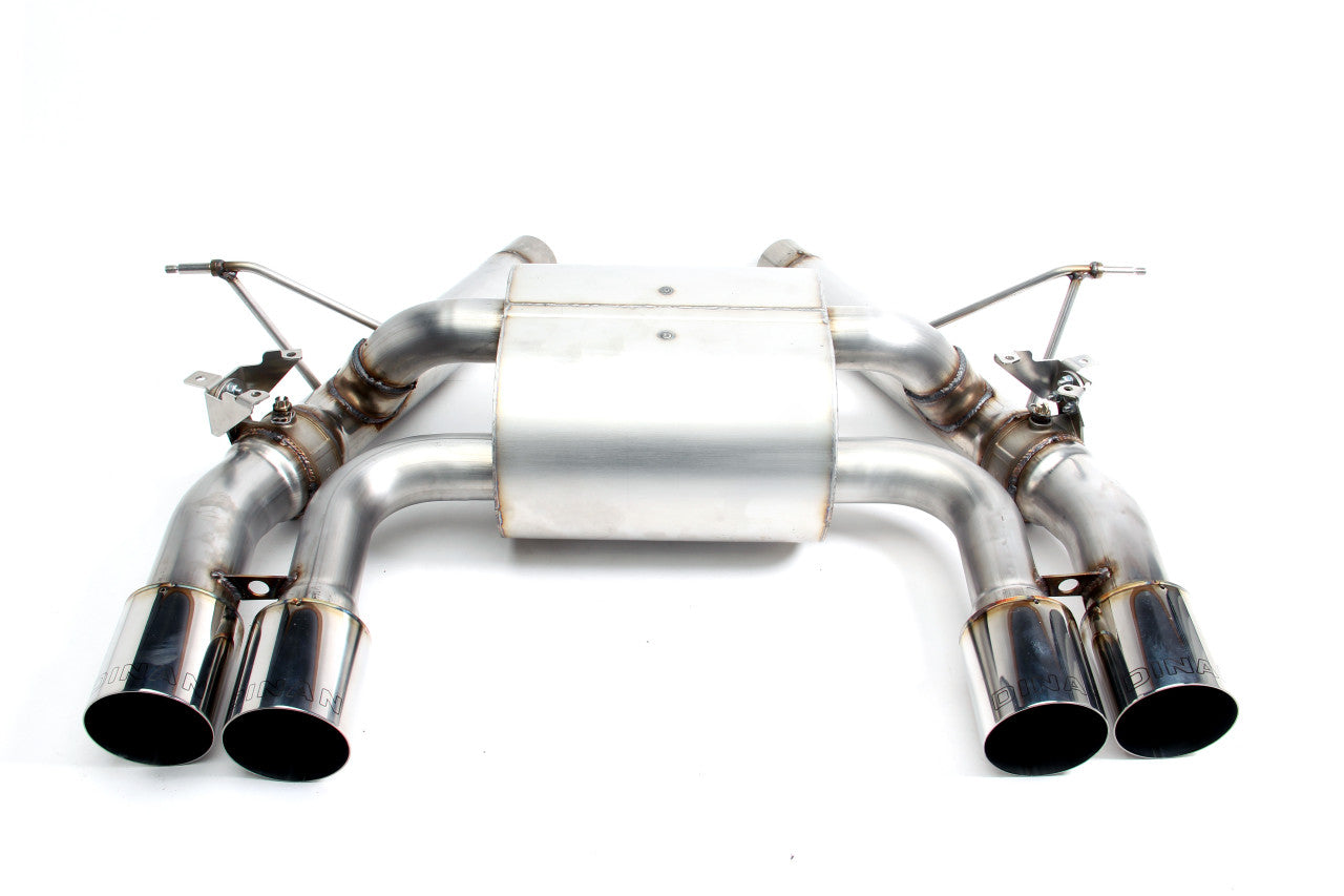 Dinan Free Flow Stainless Exhaust with Polished Tips for BMW F80 M3 F82 F83 M4