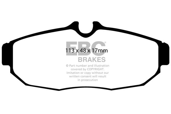 EBC Brakes Racing RP-1 Track and Race Brake Pads  DP81741RP1