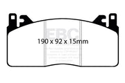 EBC Brakes Racing RP-1 Track and Race Brake Pads  DP83055RP1