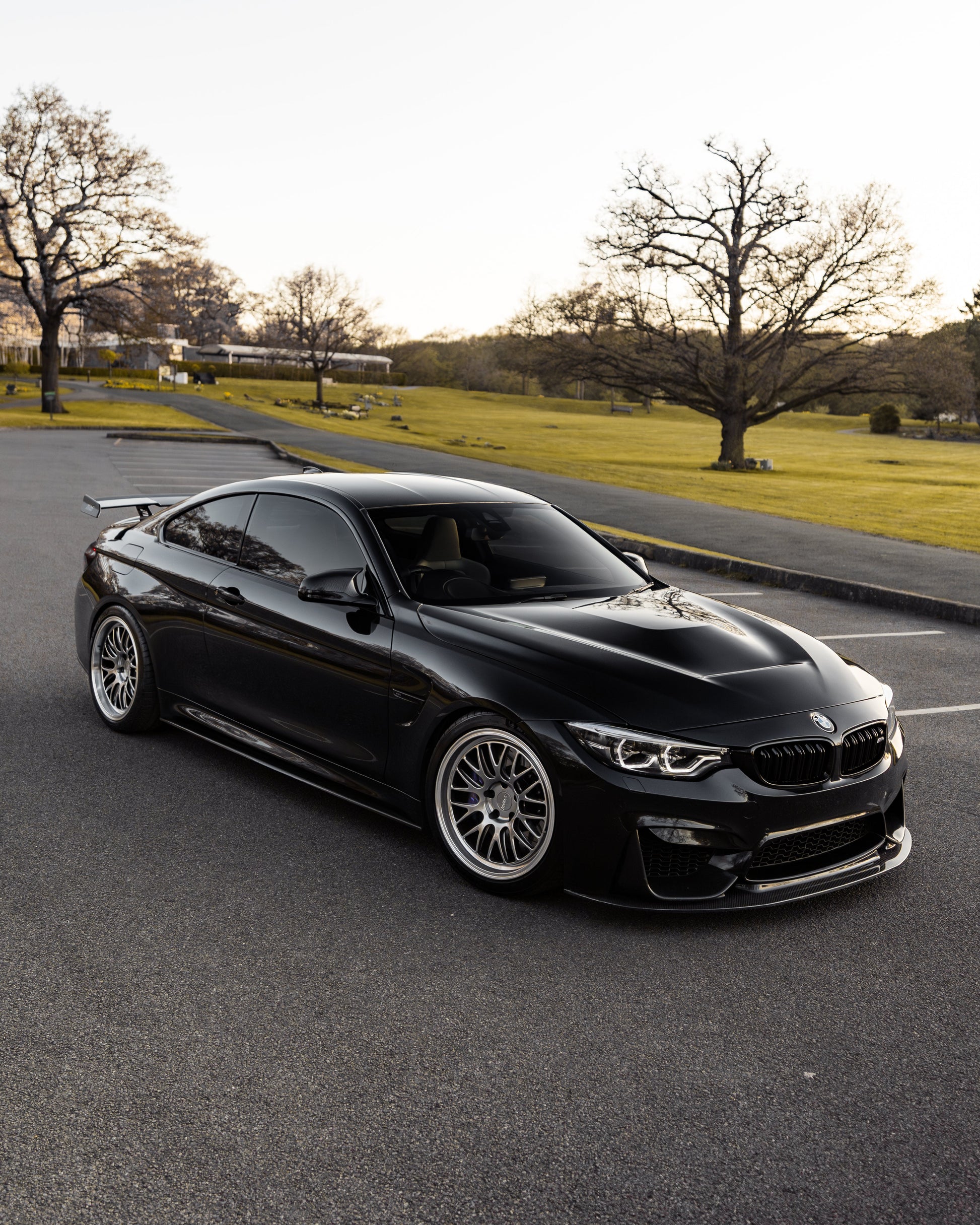 BMW M3 F80 & M4 F82 Pre-Preg Carbon Fibre GT V2 Front Splitter by FORM (2014-2020) FORM Industries