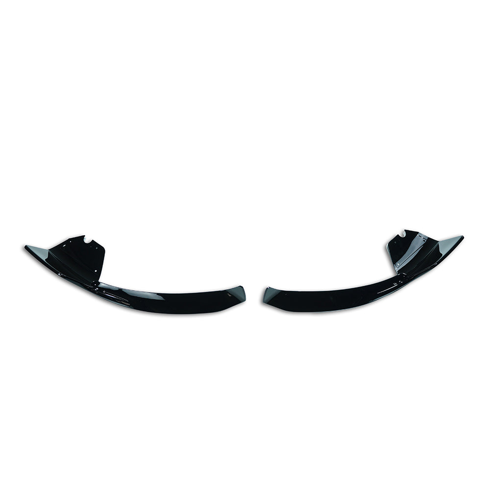 MERCEDES-BENZ W177 A-CLASS 2019-2023 GLOSS BLACK FRONT SPLITTER - V1