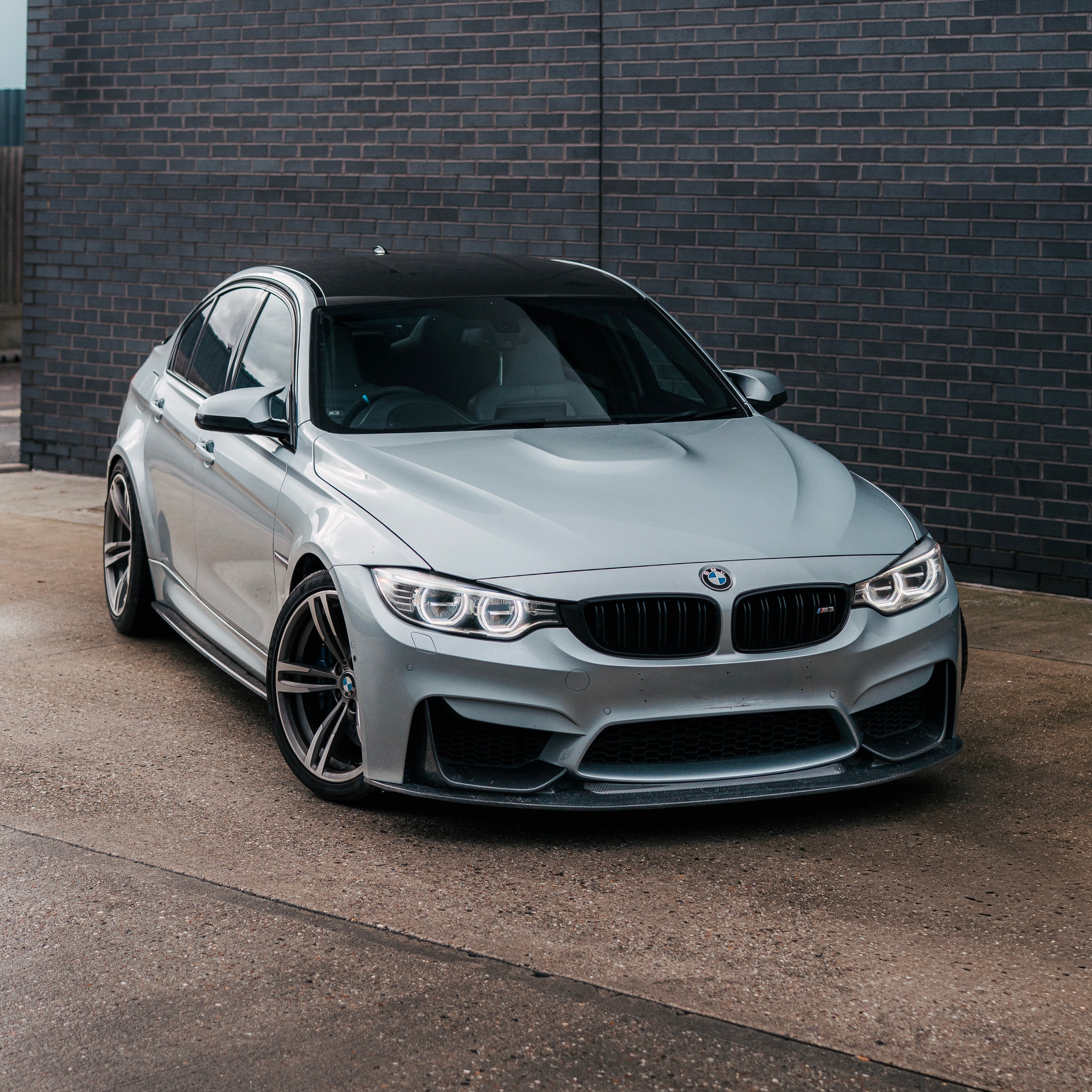 BMW M3 F80 & M4 F82 Pre-Preg Carbon Fibre GT V2 Front Splitter by FORM (2014-2020) FORM Industries