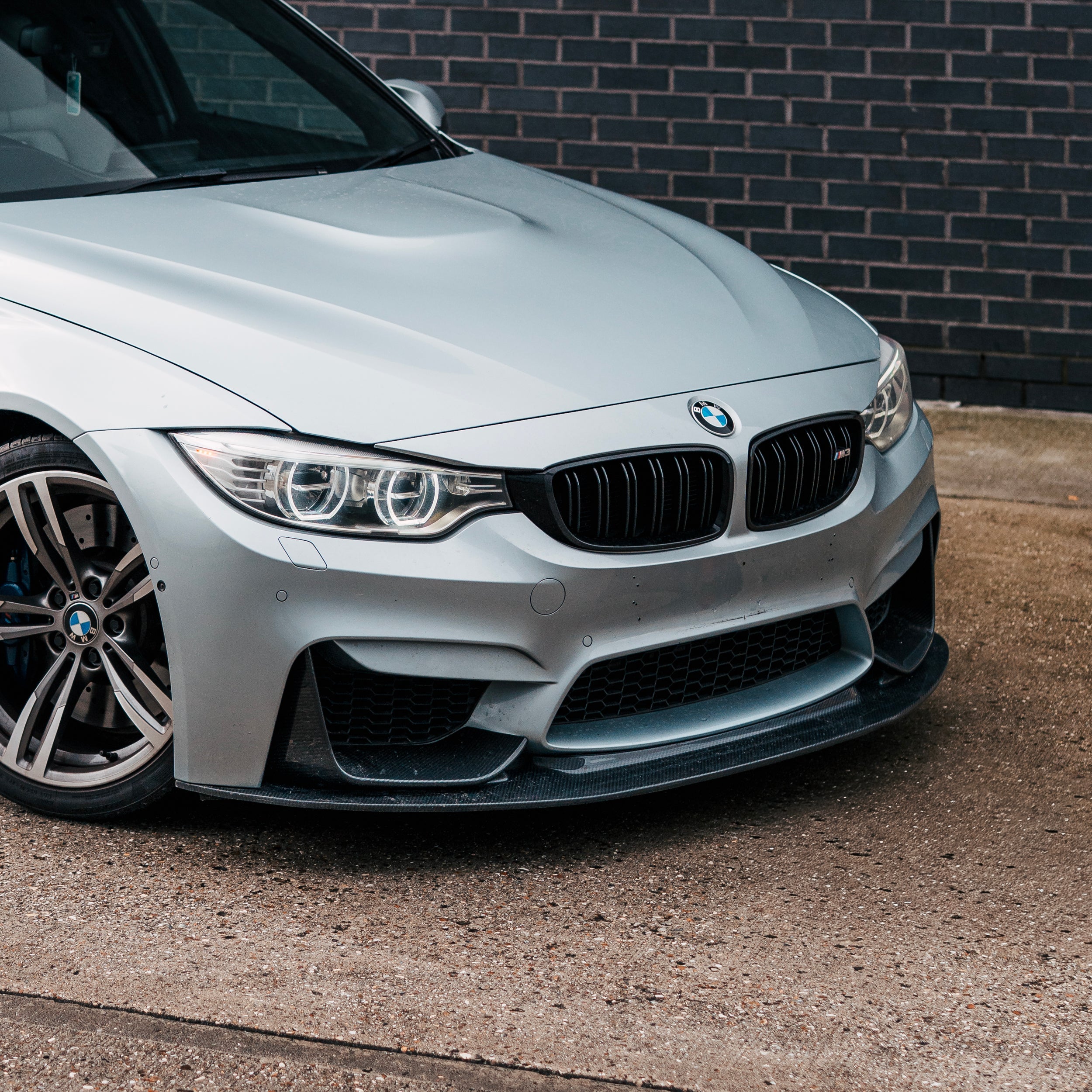 BMW M3 F80 & M4 F82 Pre-Preg Carbon Fibre GT V2 Front Splitter by FORM (2014-2020) FORM Industries