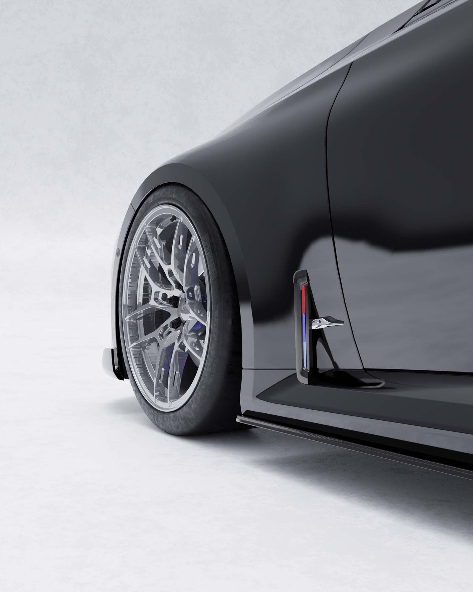 BMW G87 M2 TR87 Carbon Fibre Fender Trim by FORM (2023+, G87) FORM Industries