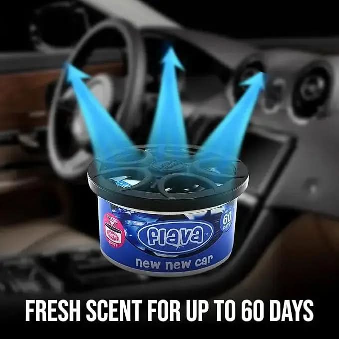 Flava Scent Tin - New New Car Flava Car Scents