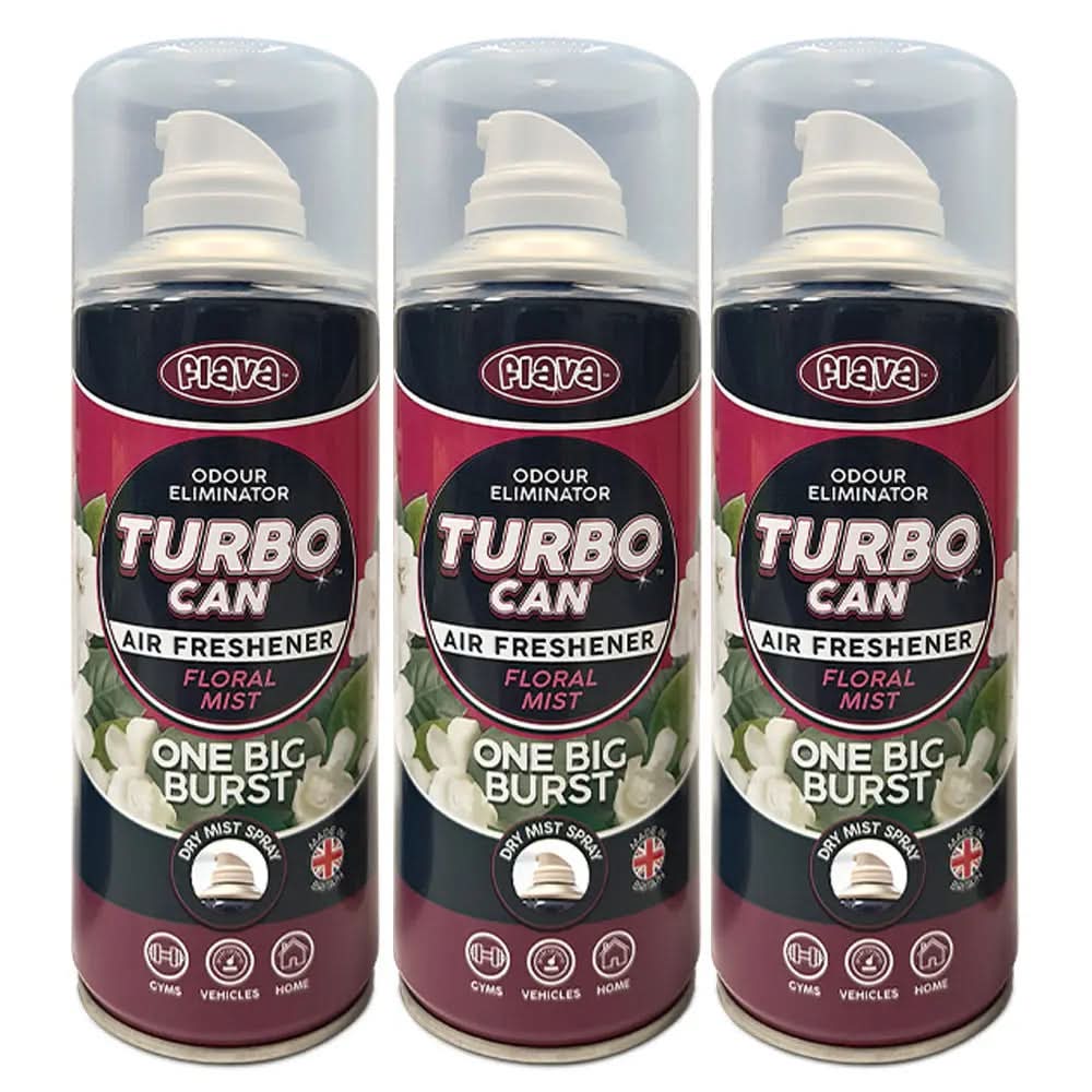 Flava Turbo Can Spray - Floral Mist Flava Car Scents