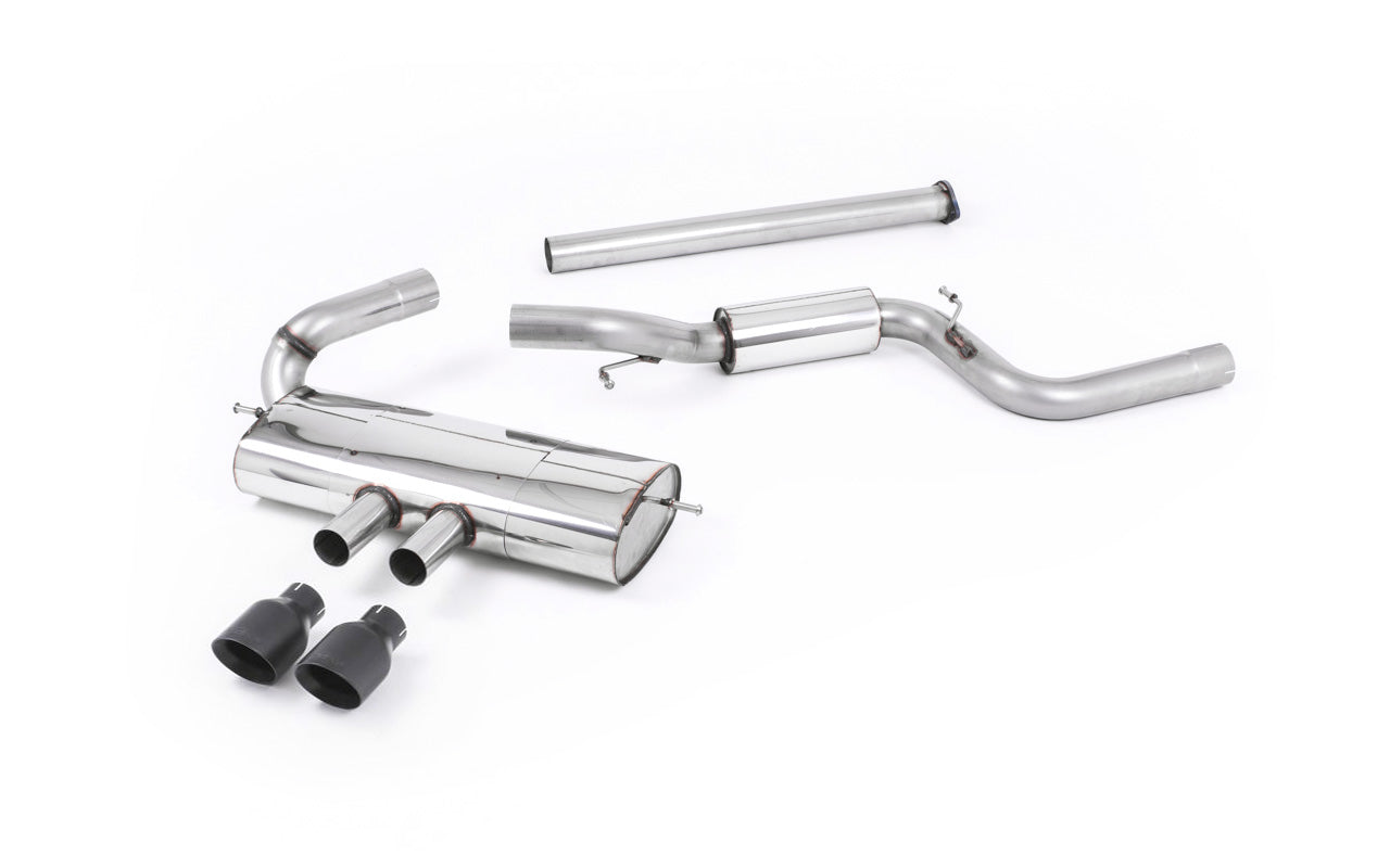 Ford Focus MK3 ST 5 door Hatchback - Part Resonated Cat-Back Exhaust System