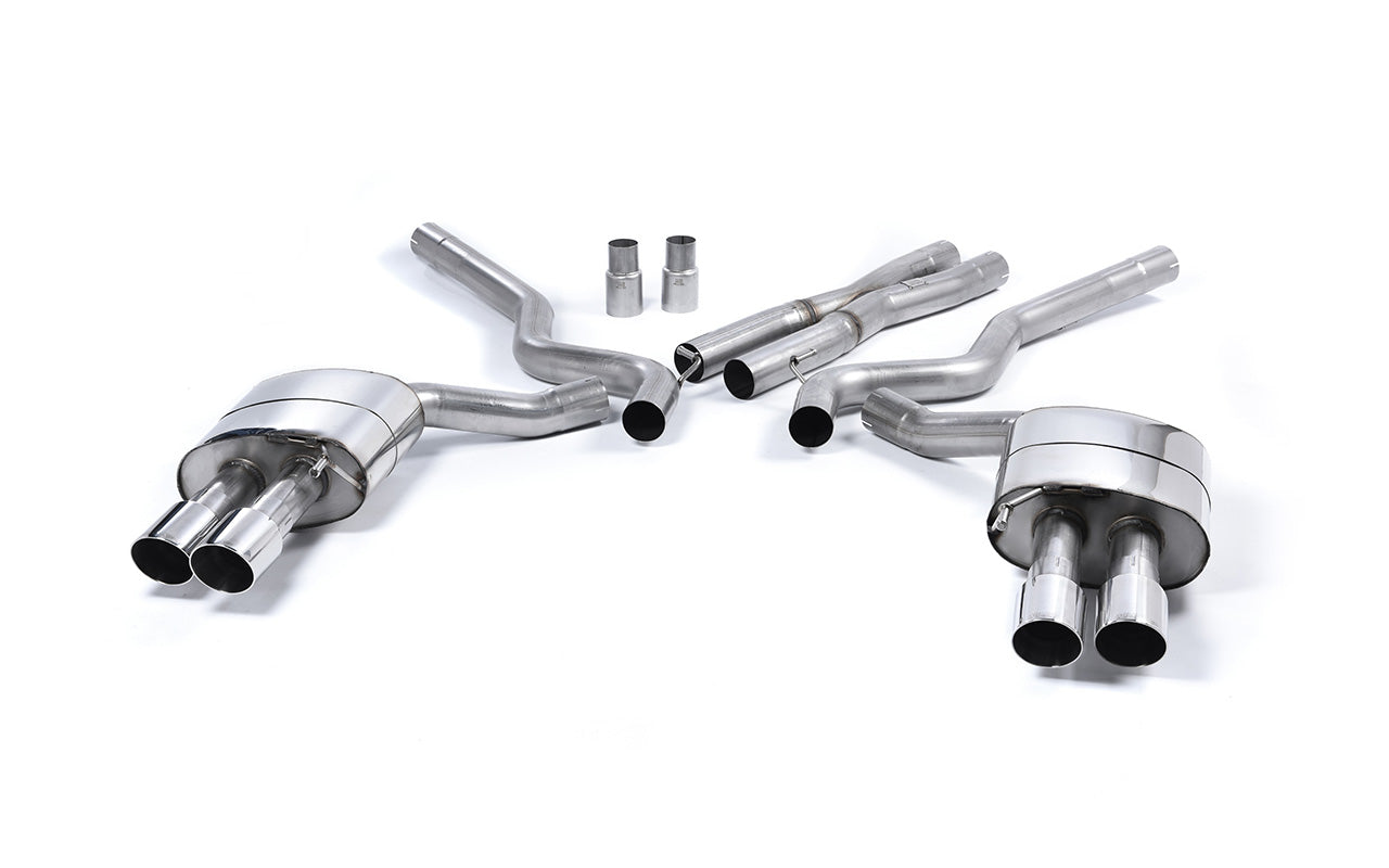 Ford Mustang 5.0 V8 GT (Fastback) - Cat-Back Exhaust System (For Roush Valance)