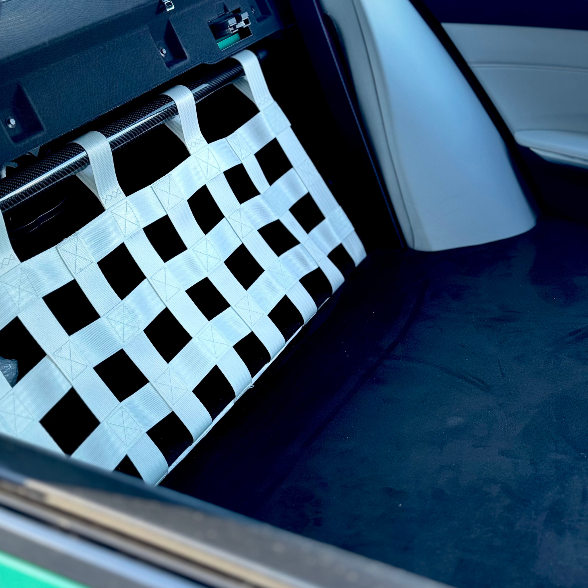 BMW 3 Series G80 M3 & G20 Strut Bar & Cargo Net Kit cargo-nets.co.uk