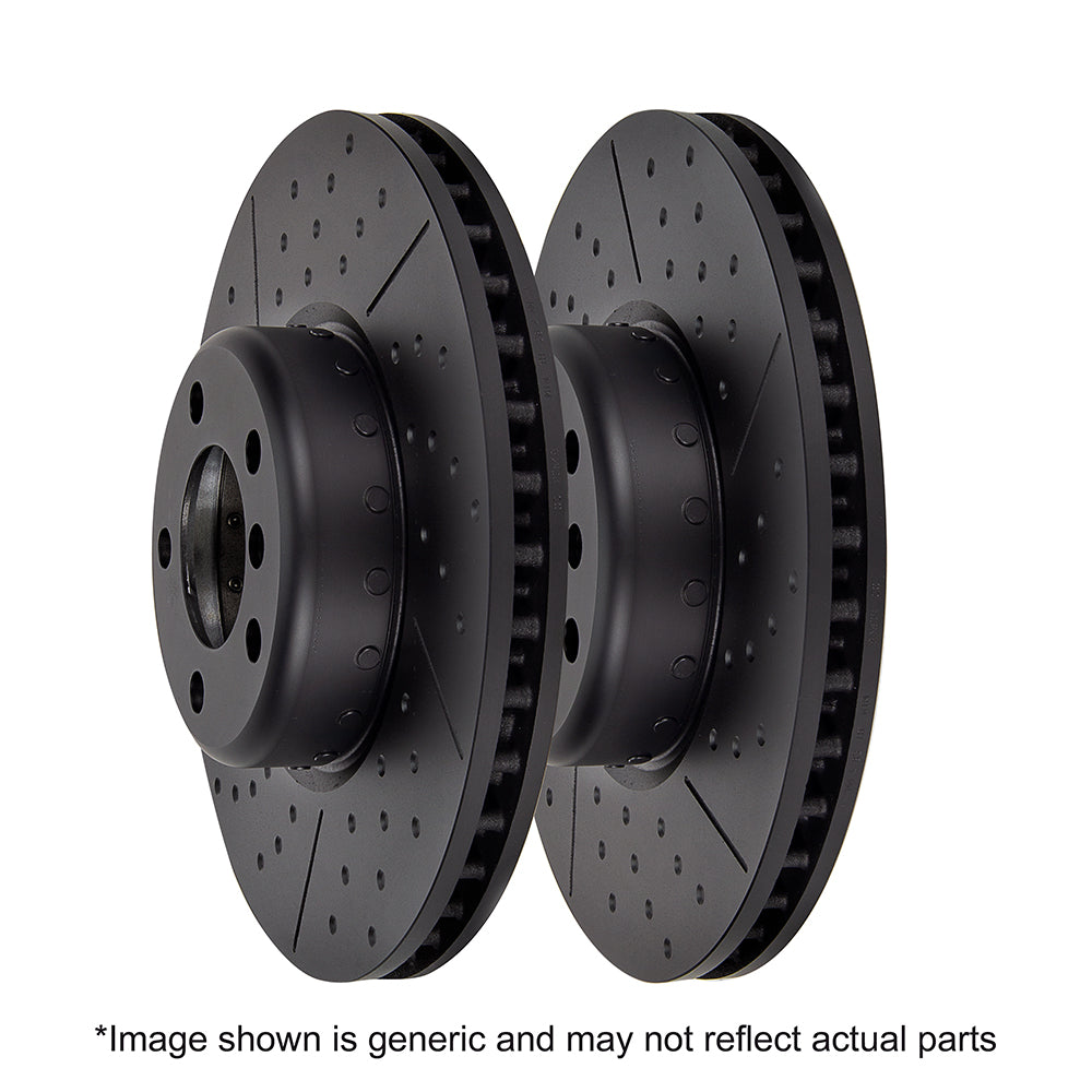 EBC Brakes 345x24mm Rear GD Series Sport Discs (Pair)  GD2067R