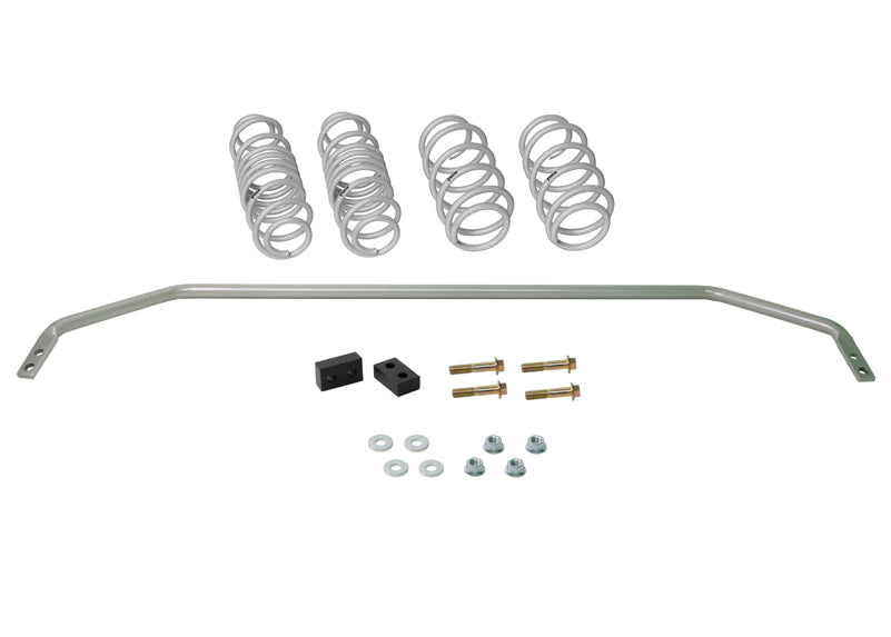 Whiteline Grip Series 1 Anti-Roll Bar and Lowering Spring Vehicle Kit Ford Fiesta WZ 2013-2018 - GS1-FRD002