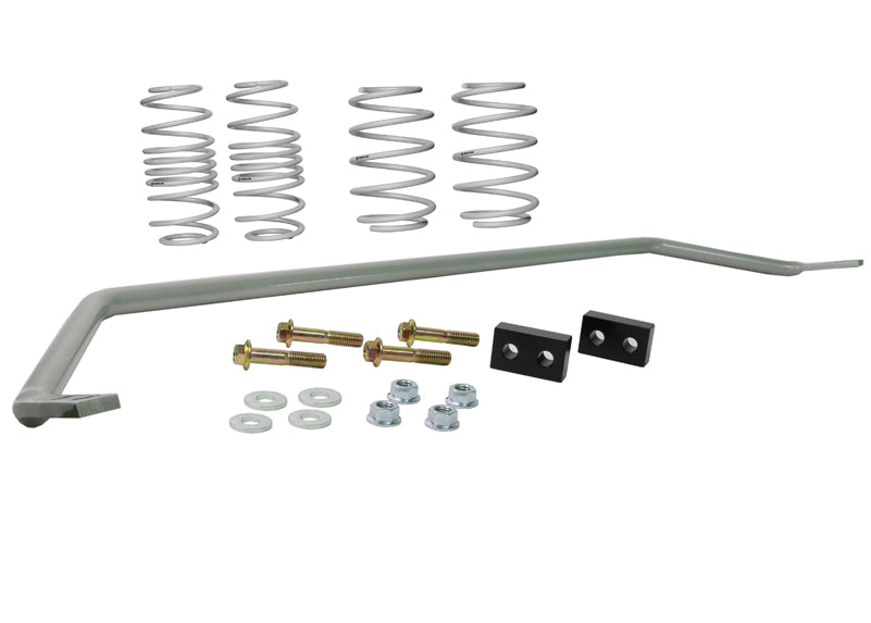 Whiteline Grip Series 1 Anti-Roll Bar and Lowering Spring Vehicle Kit Ford Fiesta WZ 2013-2018 - GS1-FRD002