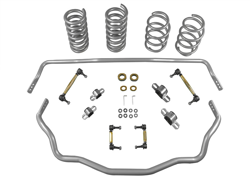 Whiteline Grip Series 1 Anti-Roll Bar and Lowering Spring Vehicle Kit Ford Mustang S550 GT 2014-2019 - GS1-FRD006