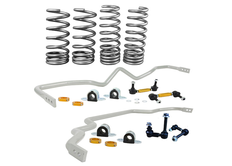 Whiteline Grip Series 1 Anti-Roll Bar and Lowering Spring Vehicle Kit Nissan 370Z Z34 2008-2018 - GS1-NIS002
