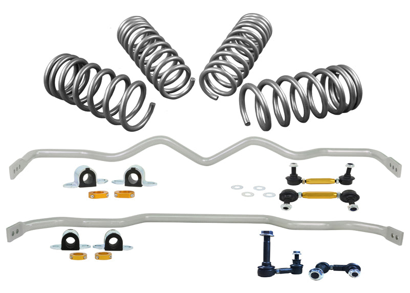 Whiteline Grip Series 1 Anti-Roll Bar and Lowering Spring Vehicle Kit Nissan 370Z Z34 2008-2018 - GS1-NIS002