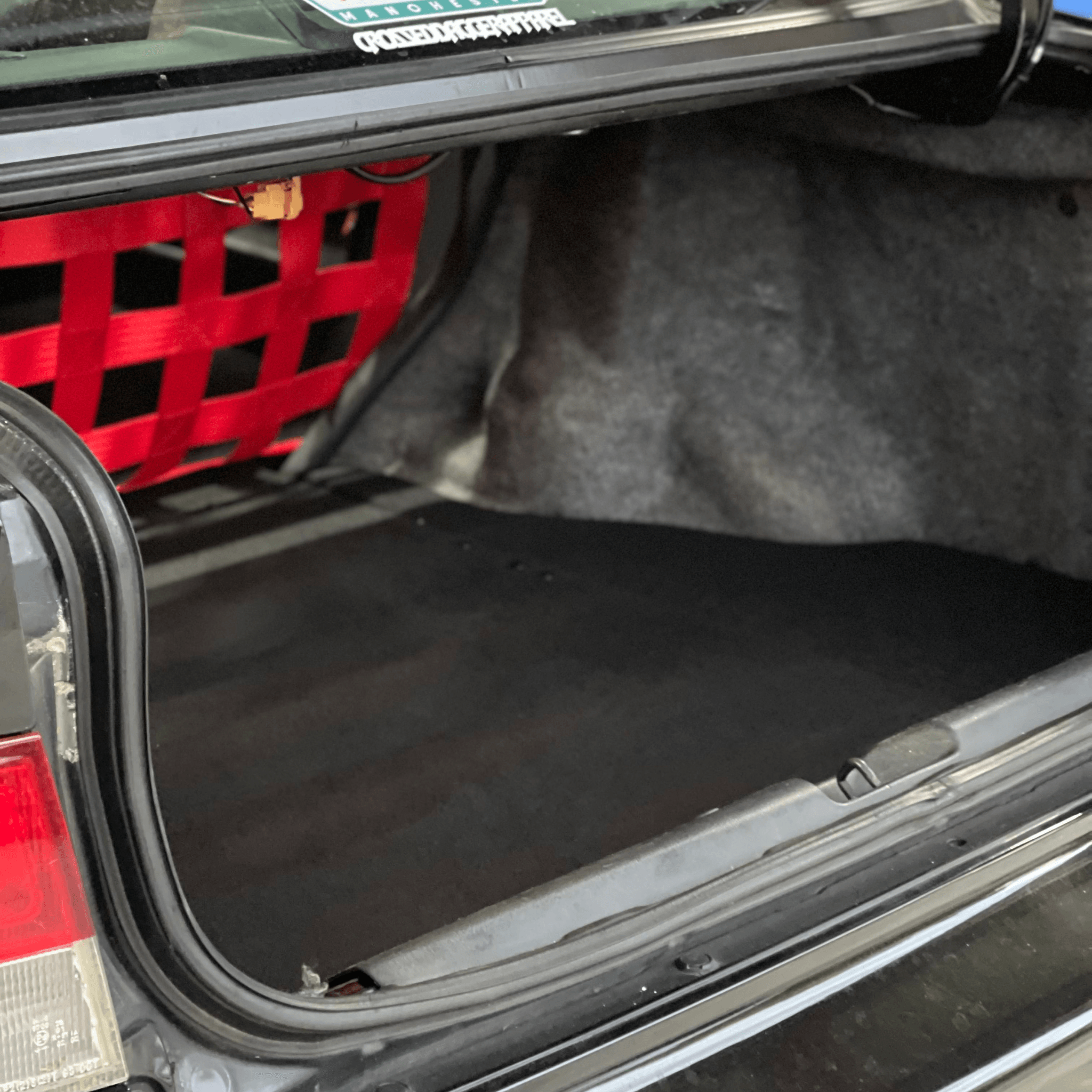 Honda Civic Mk6 Ek Em1 Coupe Strut bar and Cargo net cargo-nets.co.uk