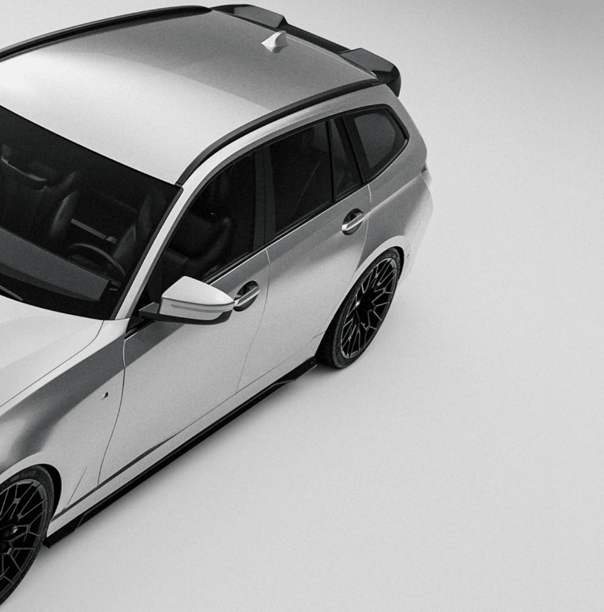 EVO-1 Gloss Black Side Skirts