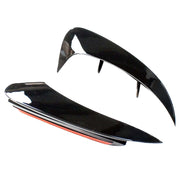 MERCEDES A-CLASS A35 W177 2018+ GLOSS BLACK REAR BUMPER CORNERS