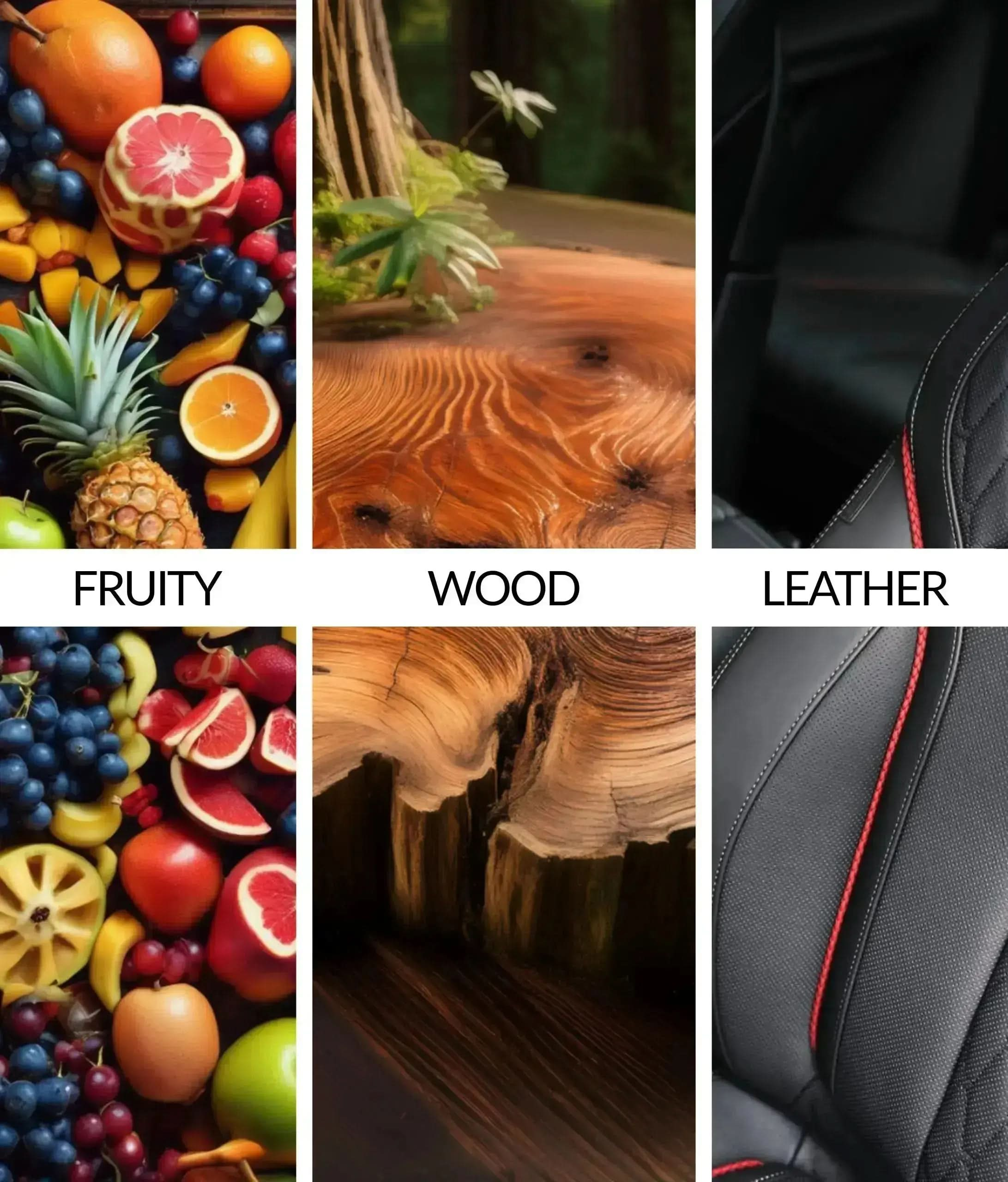 Flava Couture Wood Car Air Freshener - Kreed Flava Car Scents